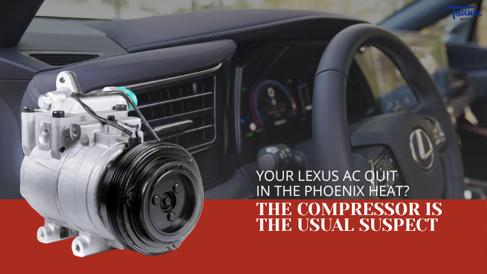 Your Lexus AC Quit in the Phoenix Heat The Compressor Is the Usual Suspect